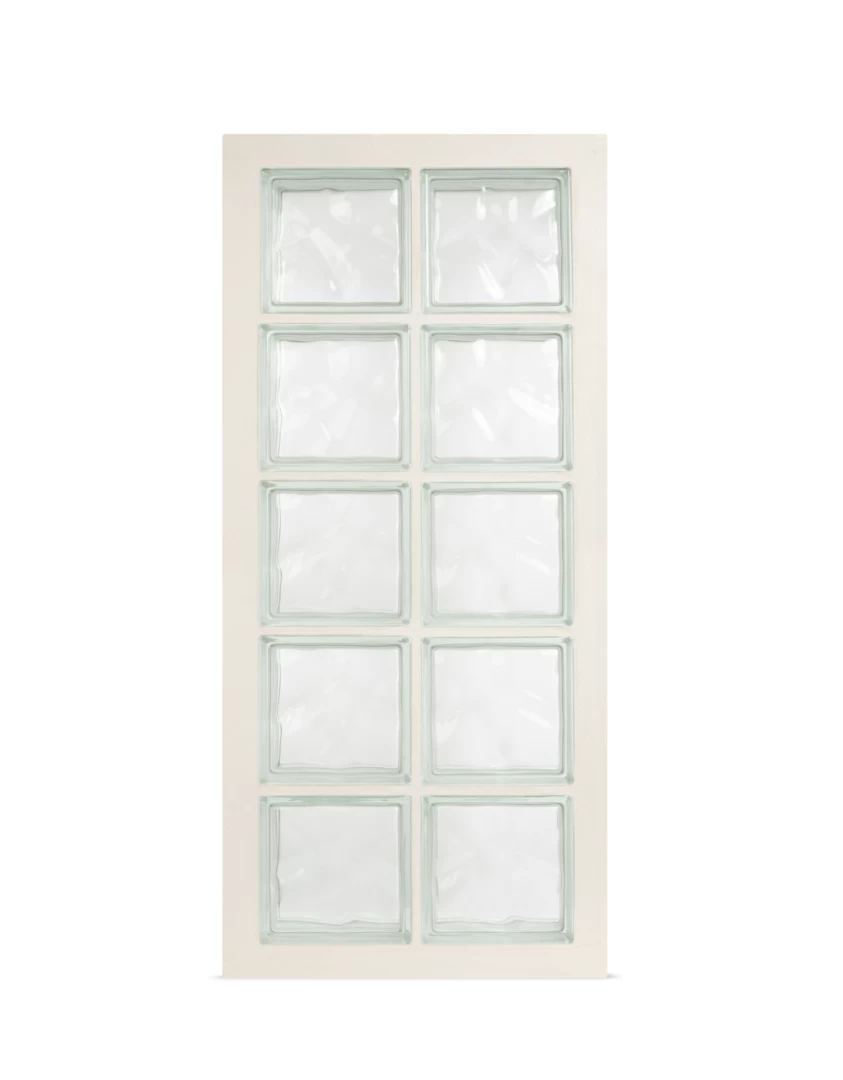 Panneau de briques de verre 2x5